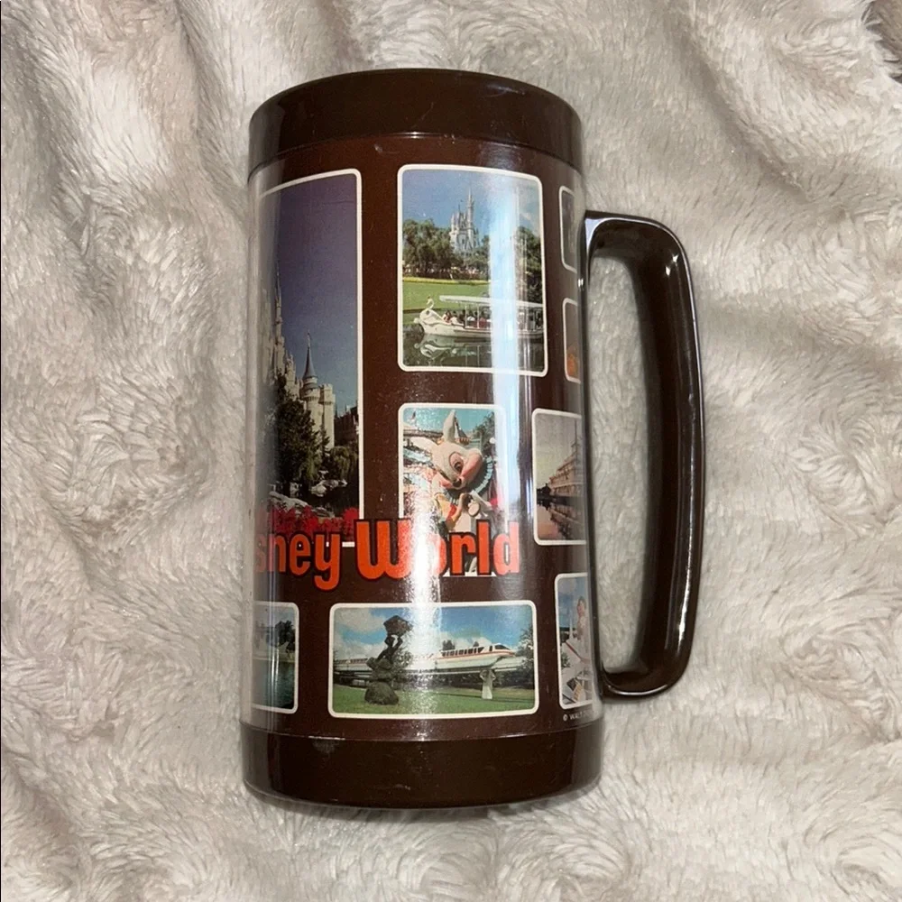 Vintage Disney World Brown Mug Set